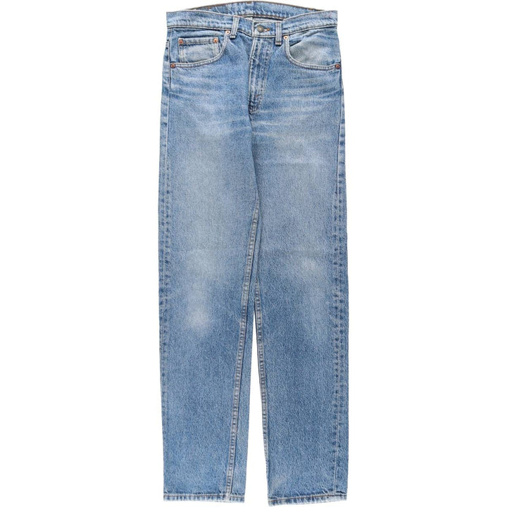90'S Levi's 505-4891 Tapered Denim Pants, Made in USA, Men's, Size W31, Vintage cotton blue type Vintage Second Hand