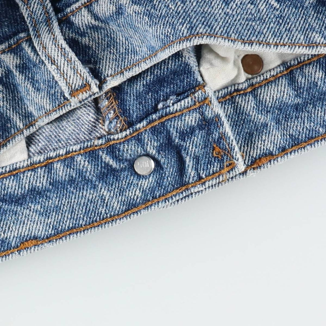 90'S Levi's 505-4891 Tapered Denim Pants, Made in USA, Men's, Size W31, Vintage cotton blue type Vintage Second Hand