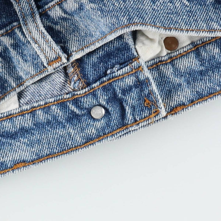 90'S Levi's 505-4891 Tapered Denim Pants, Made in USA, Men's, Size W31, Vintage cotton blue type Vintage Second Hand