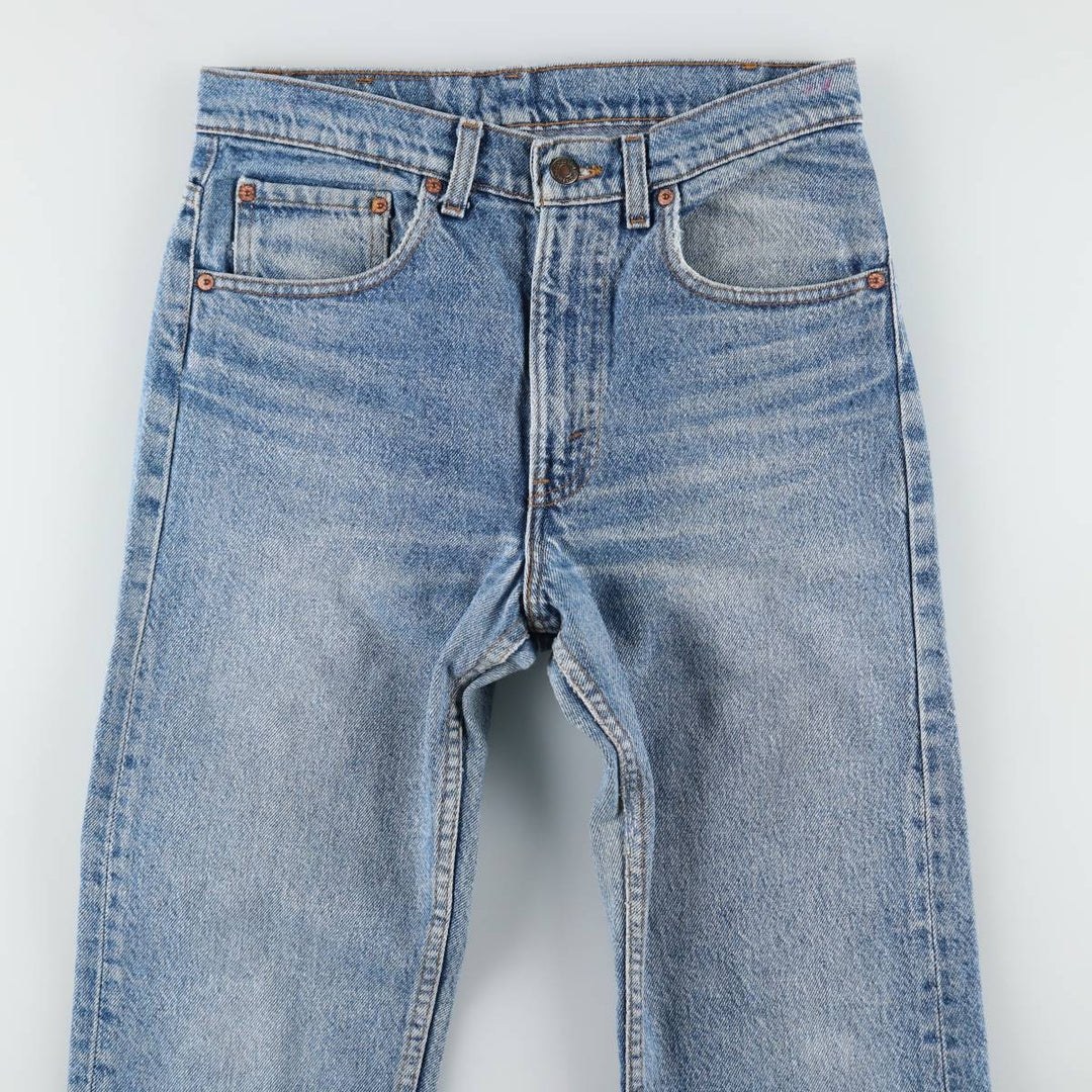 90'S Levi's 505-4891 Tapered Denim Pants, Made in USA, Men's, Size W31, Vintage cotton blue type Vintage Second Hand