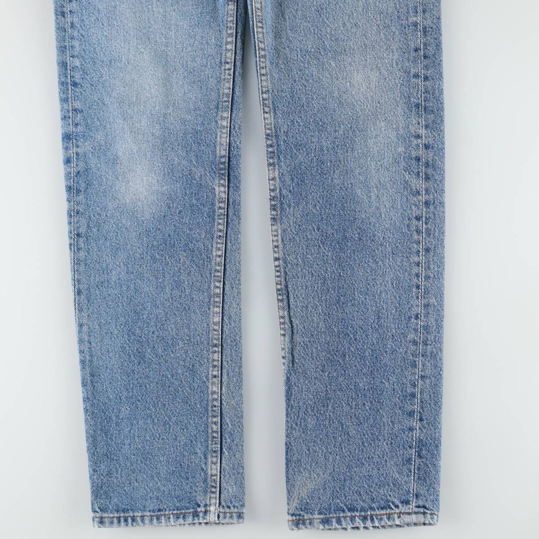 90'S Levi's 505-4891 Tapered Denim Pants, Made in USA, Men's, Size W31, Vintage cotton blue type Vintage Second Hand