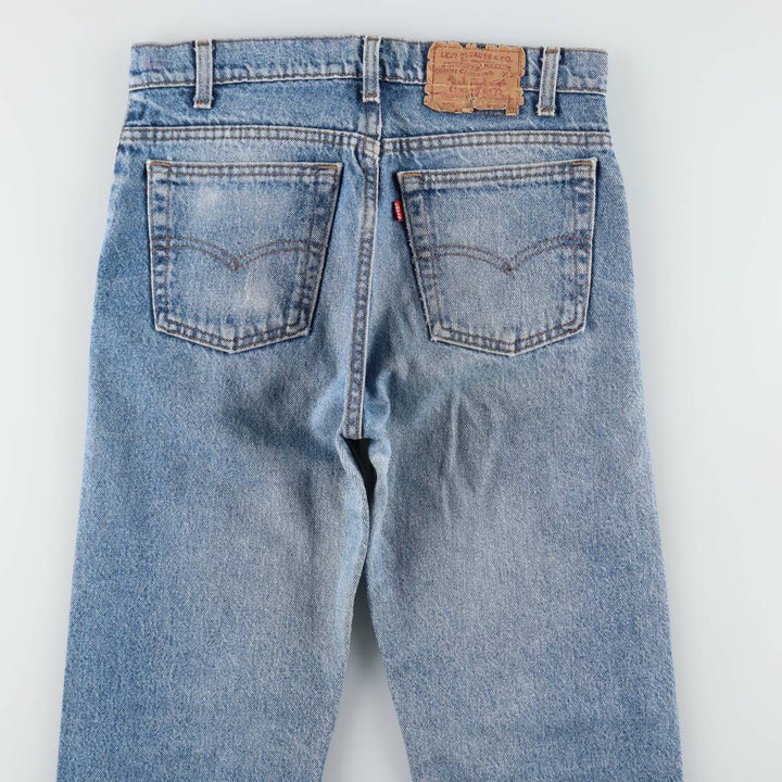 90'S Levi's 505-4891 Tapered Denim Pants, Made in USA, Men's, Size W31, Vintage cotton blue type Vintage Second Hand