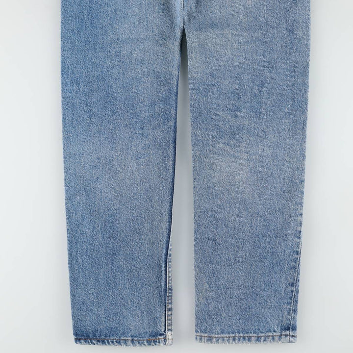 90'S Levi's 505-4891 Tapered Denim Pants, Made in USA, Men's, Size W31, Vintage cotton blue type Vintage Second Hand