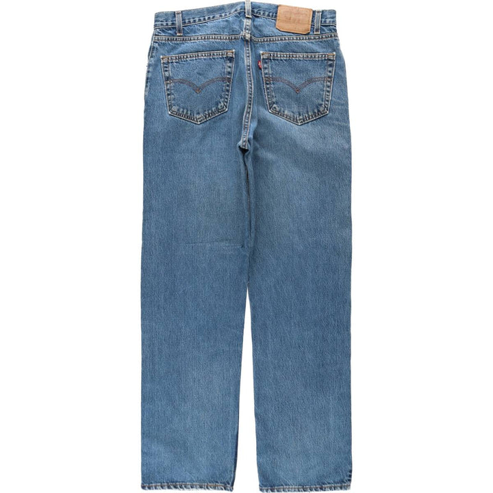2000'S Levi's 505 Regular Fit Tapered Denim Pants, Made in USA, Men's Size 35 cotton blue type Vintage Second Hand