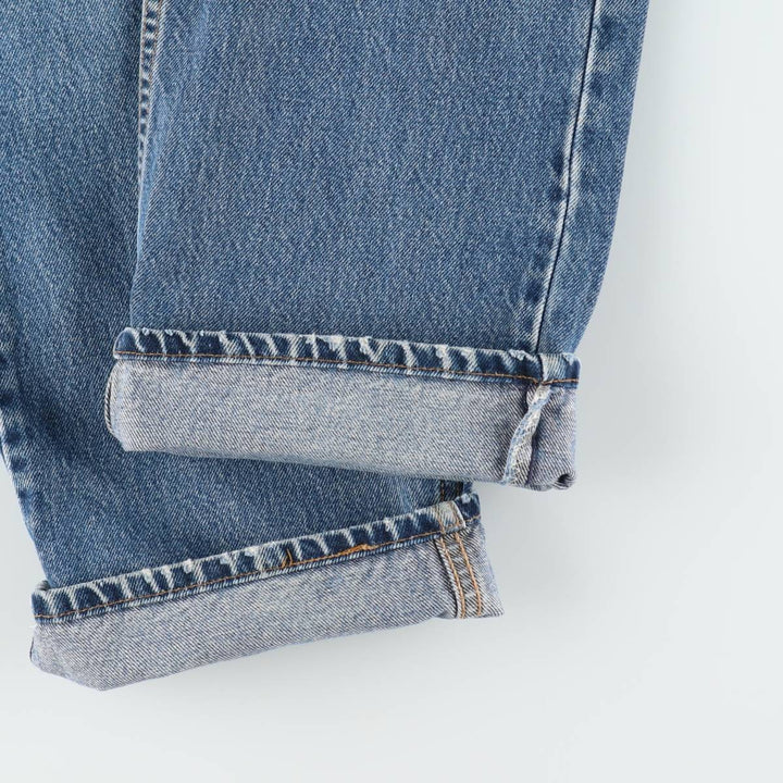 2000'S Levi's 505 Regular Fit Tapered Denim Pants, Made in USA, Men's Size 35 cotton blue type Vintage Second Hand