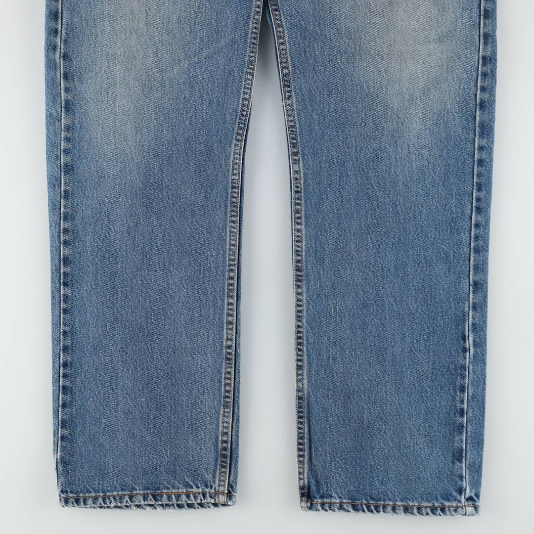 2000'S Levi's 505 Regular Fit Tapered Denim Pants, Made in USA, Men's Size 35 cotton blue type Vintage Second Hand