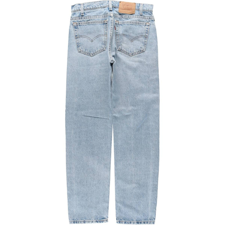 1990'S Levi's 505 Regular Fit Tapered Denim Pants, Made in USA, Men's Size W32 (approx.), Vintage cotton blue type Vintage Second Hand