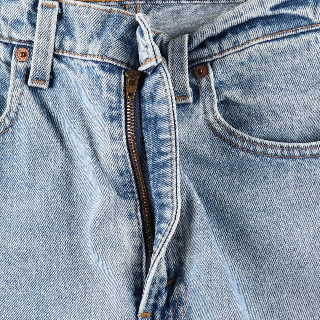 1990'S Levi's 505 Regular Fit Tapered Denim Pants, Made in USA, Men's Size W32 (approx.), Vintage cotton blue type Vintage Second Hand