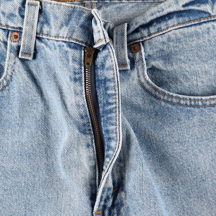 1990'S Levi's 505 Regular Fit Tapered Denim Pants, Made in USA, Men's Size W32 (approx.), Vintage cotton blue type Vintage Second Hand