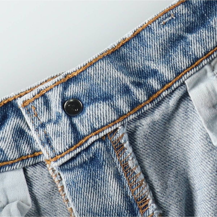 1990'S Levi's 505 Regular Fit Tapered Denim Pants, Made in USA, Men's Size W32 (approx.), Vintage cotton blue type Vintage Second Hand