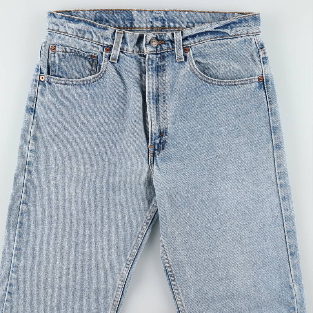 1990'S Levi's 505 Regular Fit Tapered Denim Pants, Made in USA, Men's Size W32 (approx.), Vintage cotton blue type Vintage Second Hand
