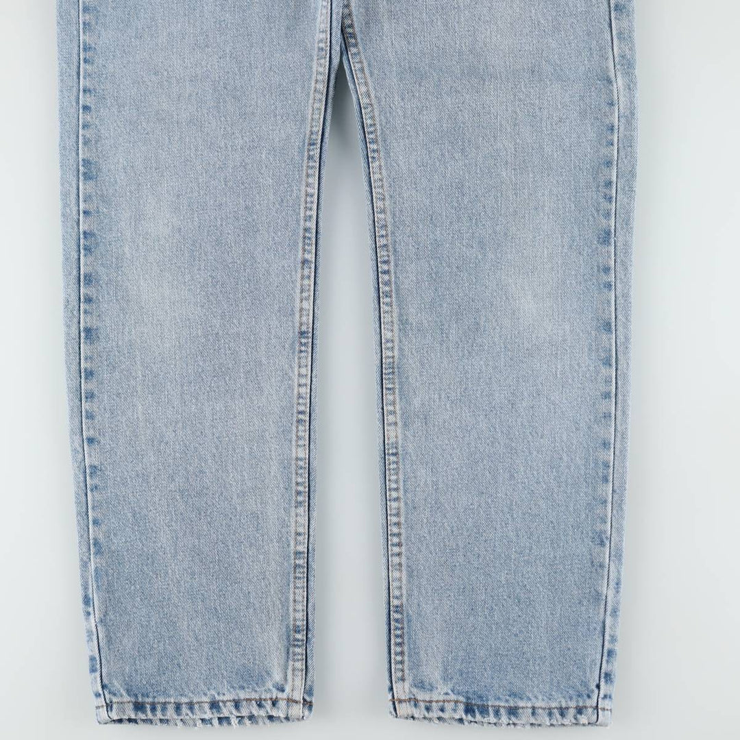 1990'S Levi's 505 Regular Fit Tapered Denim Pants, Made in USA, Men's Size W32 (approx.), Vintage cotton blue type Vintage Second Hand
