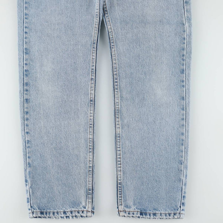 1990'S Levi's 505 Regular Fit Tapered Denim Pants, Made in USA, Men's Size W32 (approx.), Vintage cotton blue type Vintage Second Hand