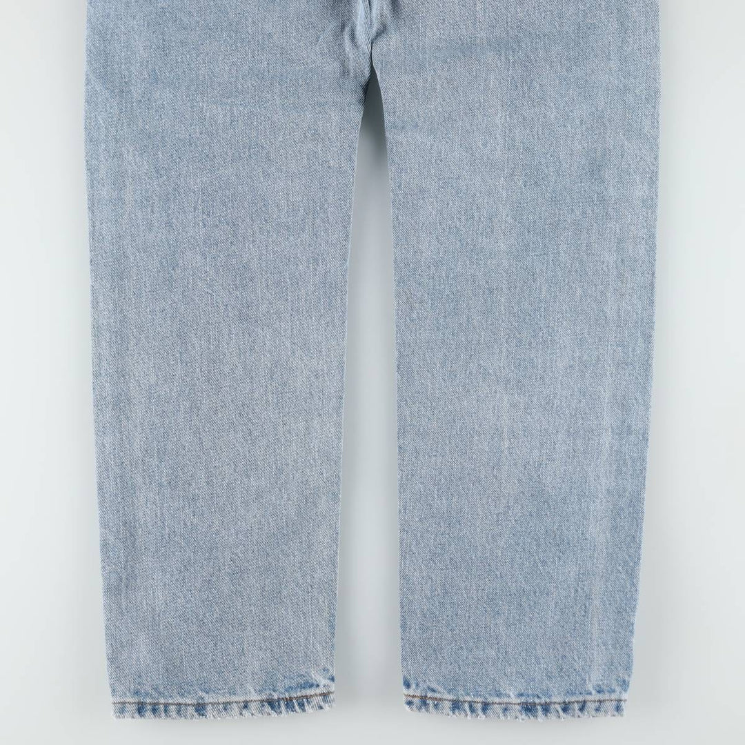 1990'S Levi's 505 Regular Fit Tapered Denim Pants, Made in USA, Men's Size W32 (approx.), Vintage cotton blue type Vintage Second Hand