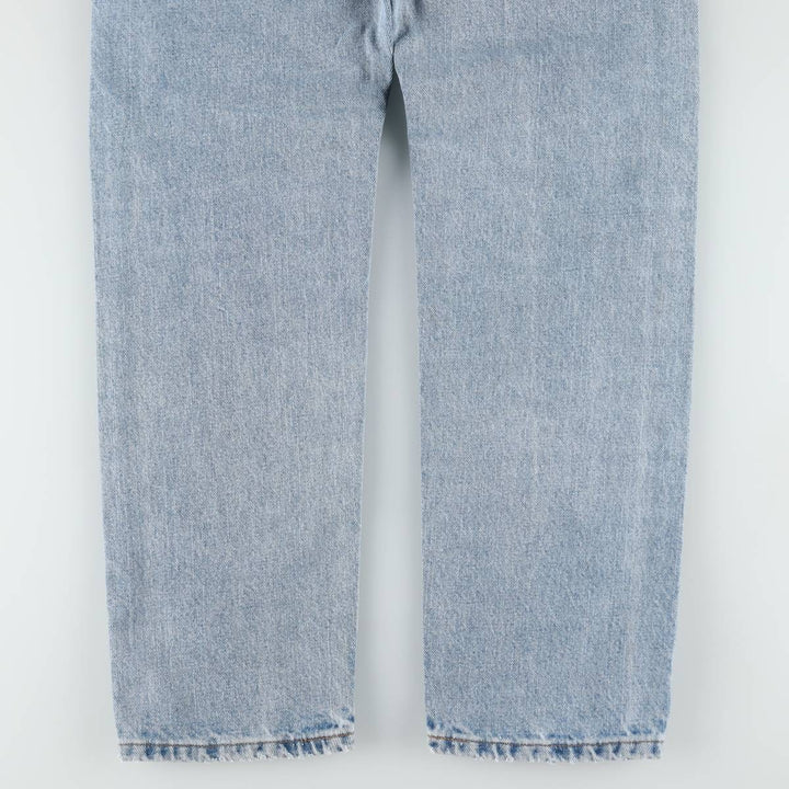 1990'S Levi's 505 Regular Fit Tapered Denim Pants, Made in USA, Men's Size W32 (approx.), Vintage cotton blue type Vintage Second Hand