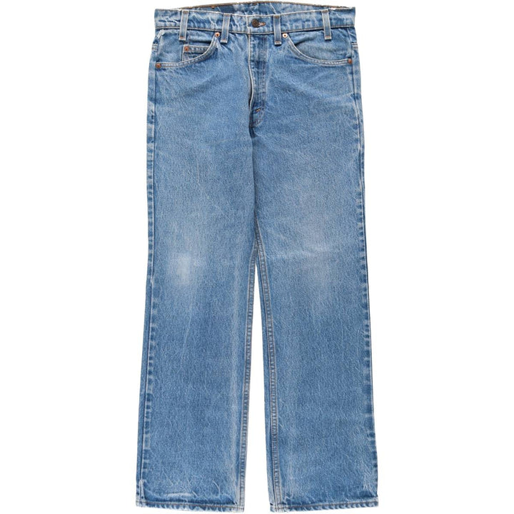 90s-00'S Levi's tapered denim pants, men's size W33 (approx.) unclear blue type Vintage Second Hand