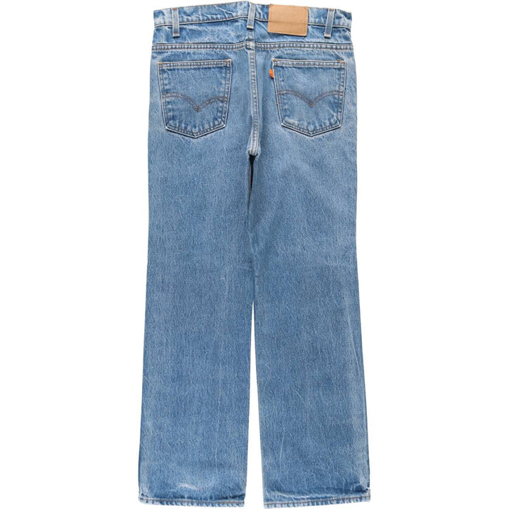 90s-00'S Levi's tapered denim pants, men's size W33 (approx.) unclear blue type Vintage Second Hand