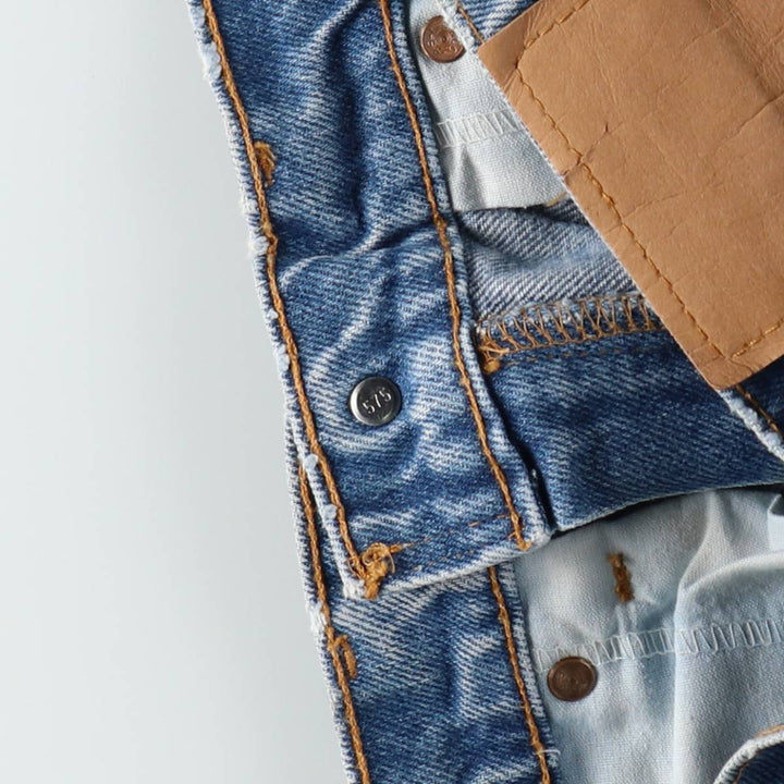 90s-00'S Levi's tapered denim pants, men's size W33 (approx.) unclear blue type Vintage Second Hand