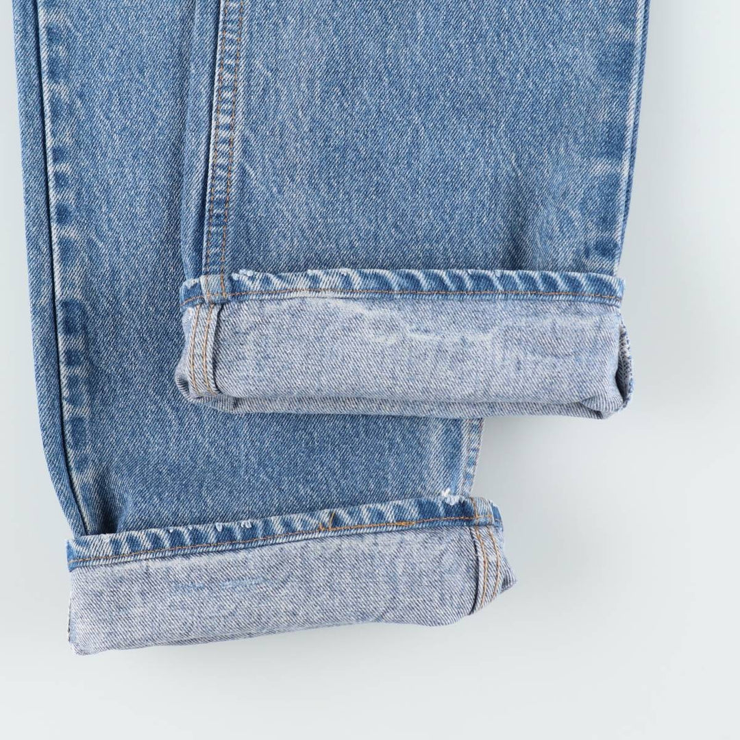90s-00'S Levi's tapered denim pants, men's size W33 (approx.) unclear blue type Vintage Second Hand