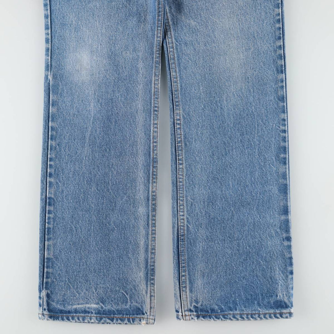 90s-00'S Levi's tapered denim pants, men's size W33 (approx.) unclear blue type Vintage Second Hand