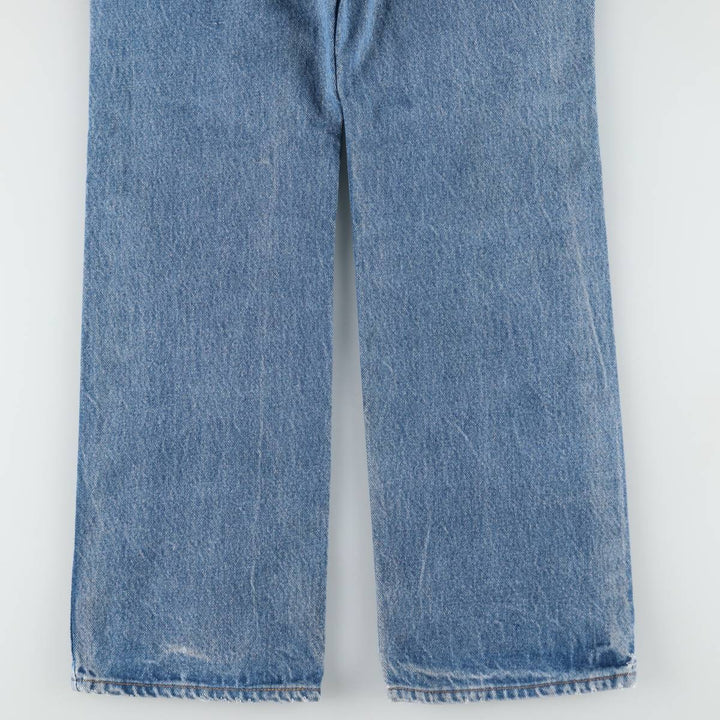 90s-00'S Levi's tapered denim pants, men's size W33 (approx.) unclear blue type Vintage Second Hand