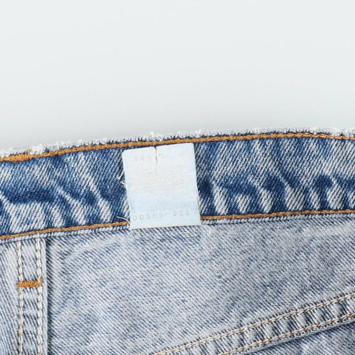 1990'S Levi's 505-0217 Regular Fit Straight Leg Tapered Denim Pants, Made in USA, Men's Size W32 (approx.), Vintage cotton blue type Vintage Second Hand