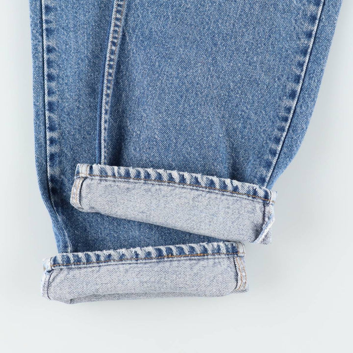 1990'S Levi's 505-0217 Regular Fit Straight Leg Tapered Denim Pants, Made in USA, Men's Size W32 (approx.), Vintage cotton blue type Vintage Second Hand