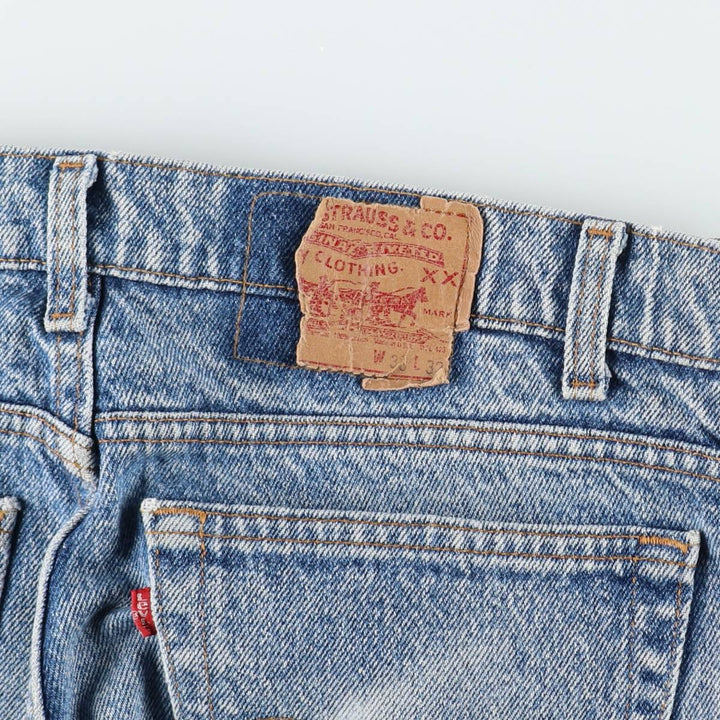 1990'S Levi's 505-4813 Tapered Denim Pants, Made in USA, Men's Size W33 (approx.), Vintage cotton blue type Vintage Second Hand
