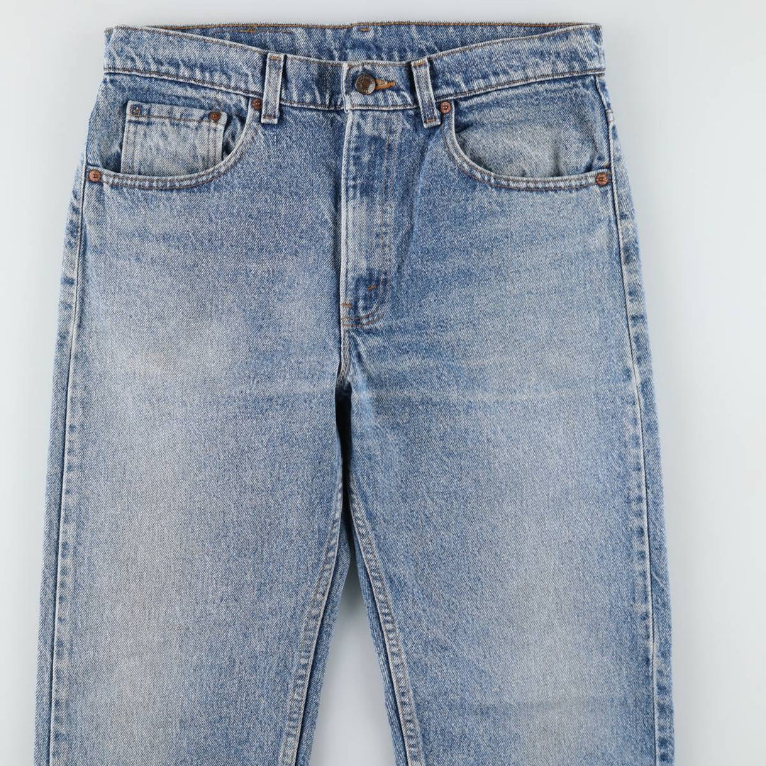 1990'S Levi's 505-4813 Tapered Denim Pants, Made in USA, Men's Size W33 (approx.), Vintage cotton blue type Vintage Second Hand