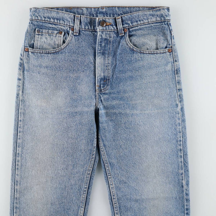 1990'S Levi's 505-4813 Tapered Denim Pants, Made in USA, Men's Size W33 (approx.), Vintage cotton blue type Vintage Second Hand