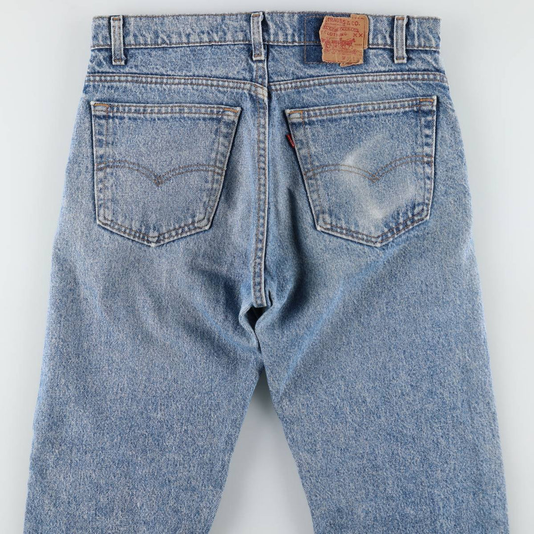 1990'S Levi's 505-4813 Tapered Denim Pants, Made in USA, Men's Size W33 (approx.), Vintage cotton blue type Vintage Second Hand