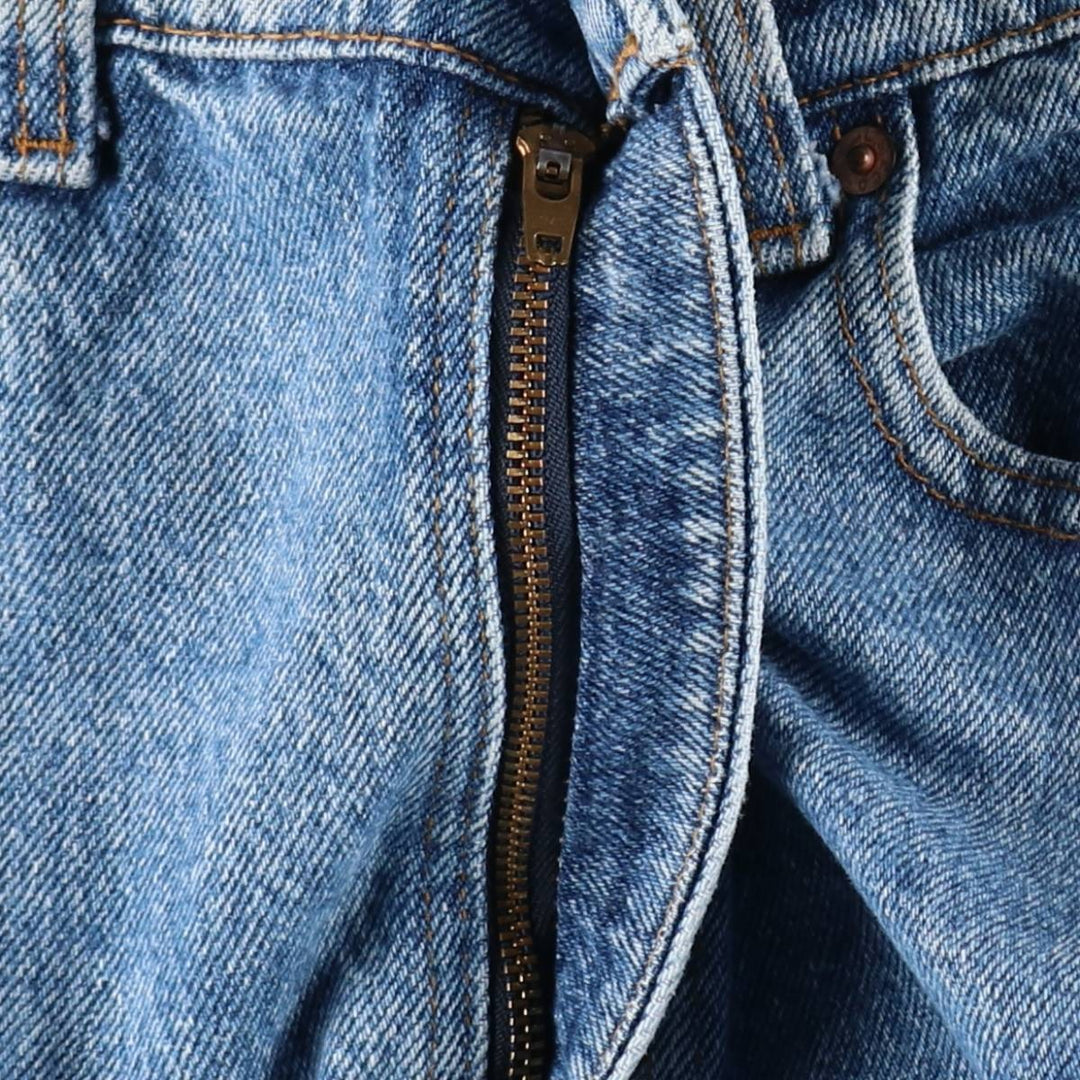 90'S Levi's 505-4891 Tapered Denim Pants, Made in USA, Men's, Size W33, Vintage cotton blue type Vintage Second Hand