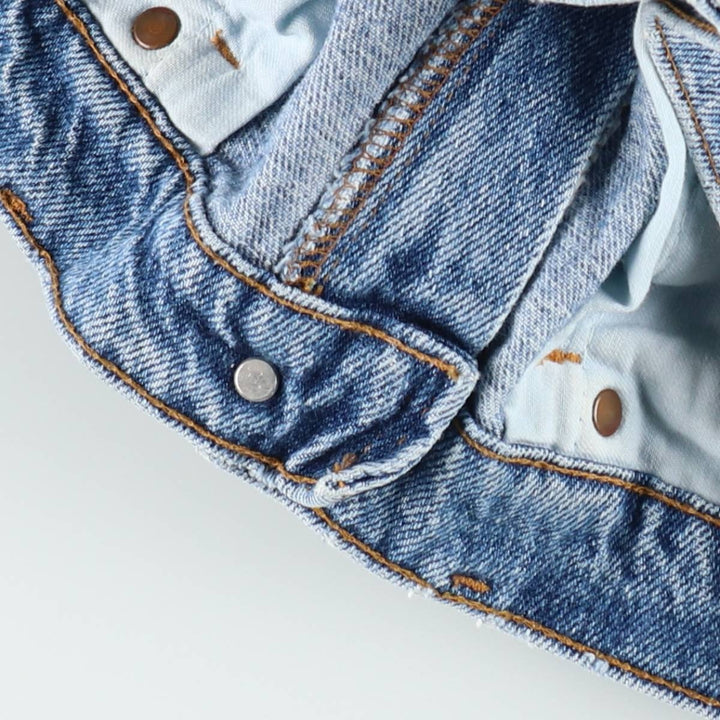 90'S Levi's 505-4891 Tapered Denim Pants, Made in USA, Men's, Size W33, Vintage cotton blue type Vintage Second Hand