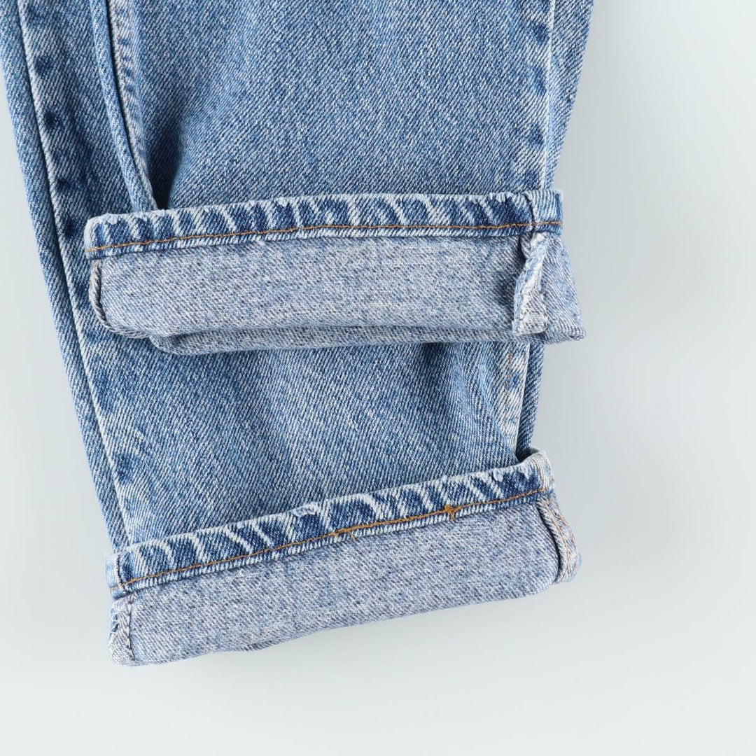 90'S Levi's 505-4891 Tapered Denim Pants, Made in USA, Men's, Size W33, Vintage cotton blue type Vintage Second Hand