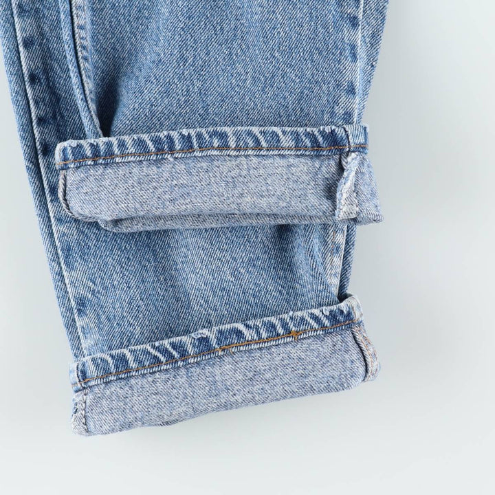 90'S Levi's 505-4891 Tapered Denim Pants, Made in USA, Men's, Size W33, Vintage cotton blue type Vintage Second Hand