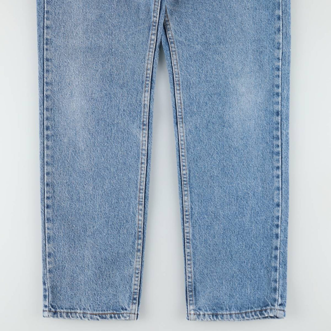 90'S Levi's 505-4891 Tapered Denim Pants, Made in USA, Men's, Size W33, Vintage cotton blue type Vintage Second Hand