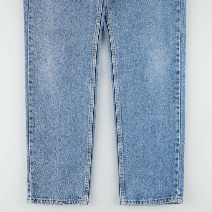 90'S Levi's 505-4891 Tapered Denim Pants, Made in USA, Men's, Size W33, Vintage cotton blue type Vintage Second Hand
