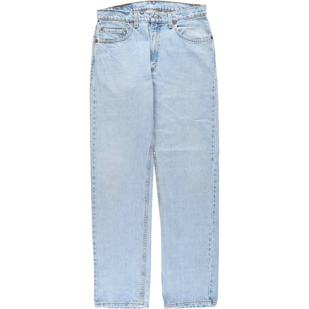90'S Levi's 505-4834 Tapered Denim Pants, Made in USA, Men's, Size W33, Vintage cotton Blue type light blue Vintage Second Hand