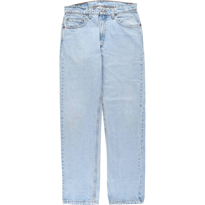 90'S Levi's 505-4834 Tapered Denim Pants, Made in USA, Men's, Size W33, Vintage cotton Blue type light blue Vintage Second Hand