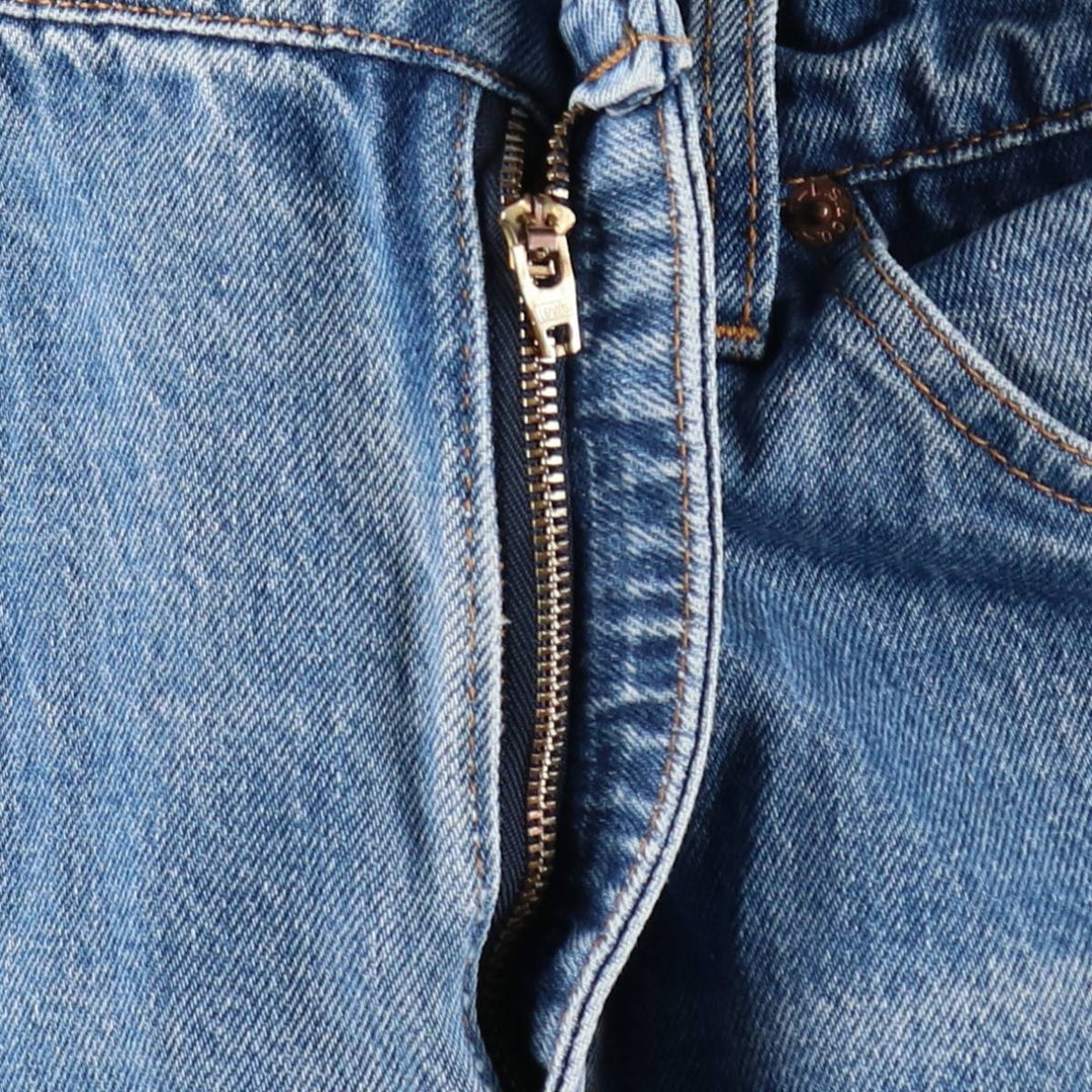 1990'S Levi's 20505-0217 Orange Tab Tapered Denim Pants, Made in USA, W35L32 (Men's W35 equivalent), Vintage. cotton blue type Vintage Second Hand