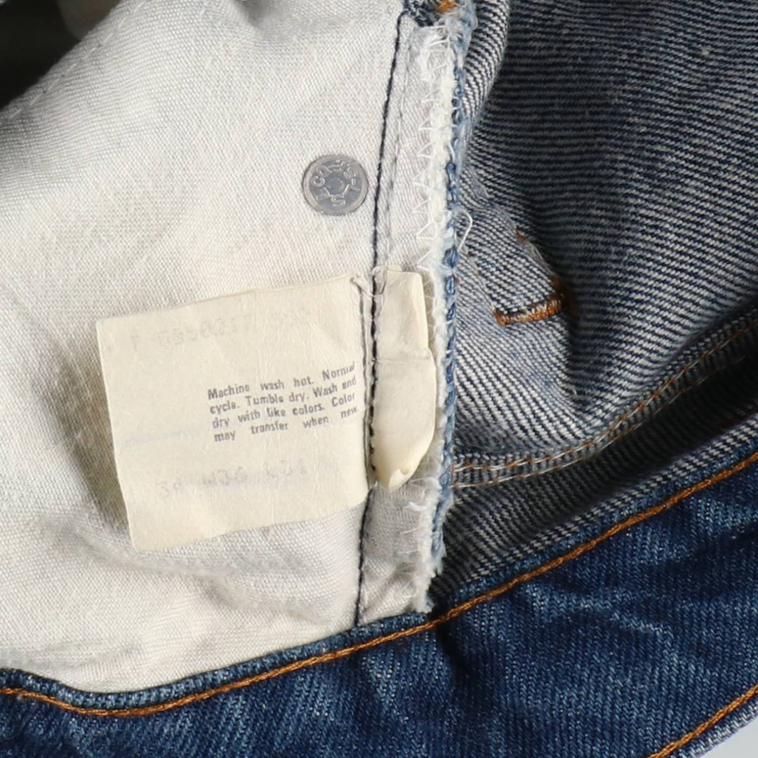 Levi's Tapered Denim Pants, Men's Size W36 (approx.), Vintage unclear blue type Vintage Second Hand