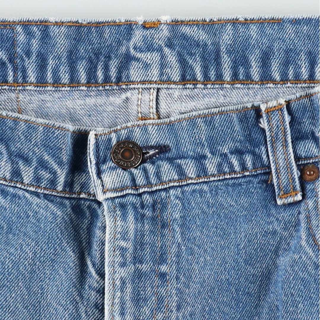 Levi's 505-0216 Tapered Denim Pants, Men's Size W38 (approx.), Vintage unclear blue type Vintage Second Hand