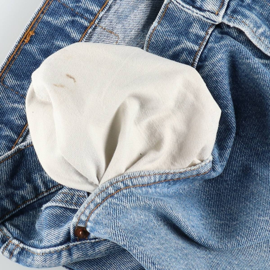 Levi's 505-0216 Tapered Denim Pants, Men's Size W38 (approx.), Vintage unclear blue type Vintage Second Hand