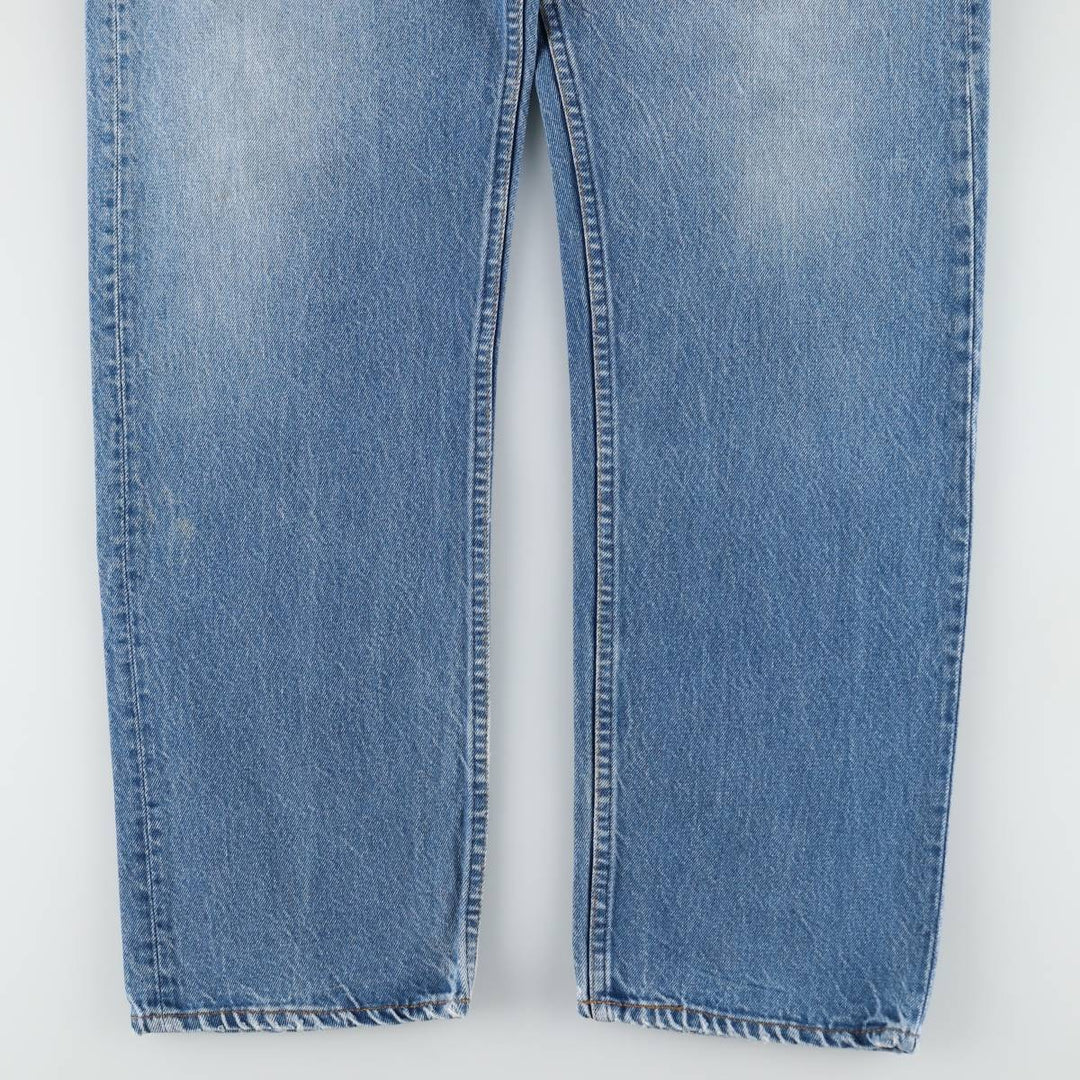 Levi's 505-0216 Tapered Denim Pants, Men's Size W38 (approx.), Vintage unclear blue type Vintage Second Hand