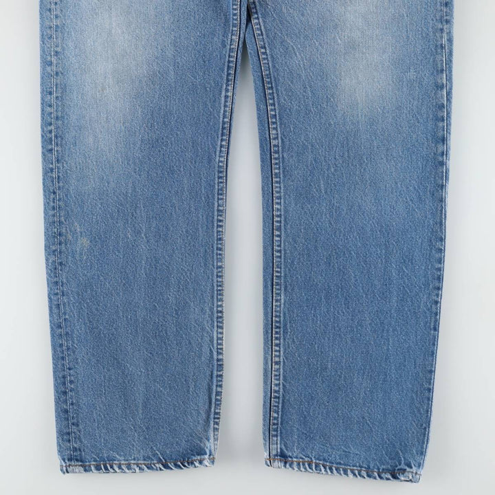 Levi's 505-0216 Tapered Denim Pants, Men's Size W38 (approx.), Vintage unclear blue type Vintage Second Hand