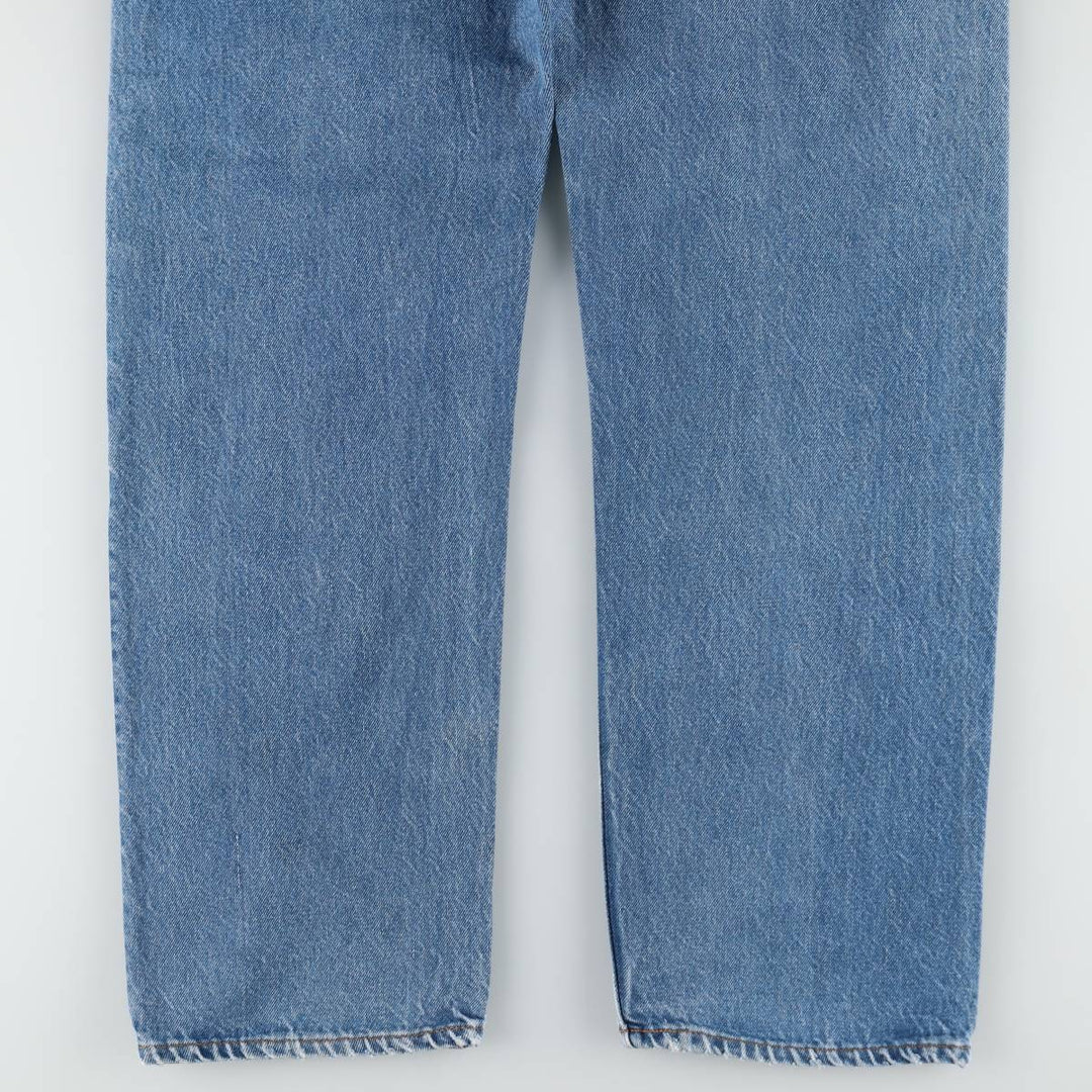 Levi's 505-0216 Tapered Denim Pants, Men's Size W38 (approx.), Vintage unclear blue type Vintage Second Hand