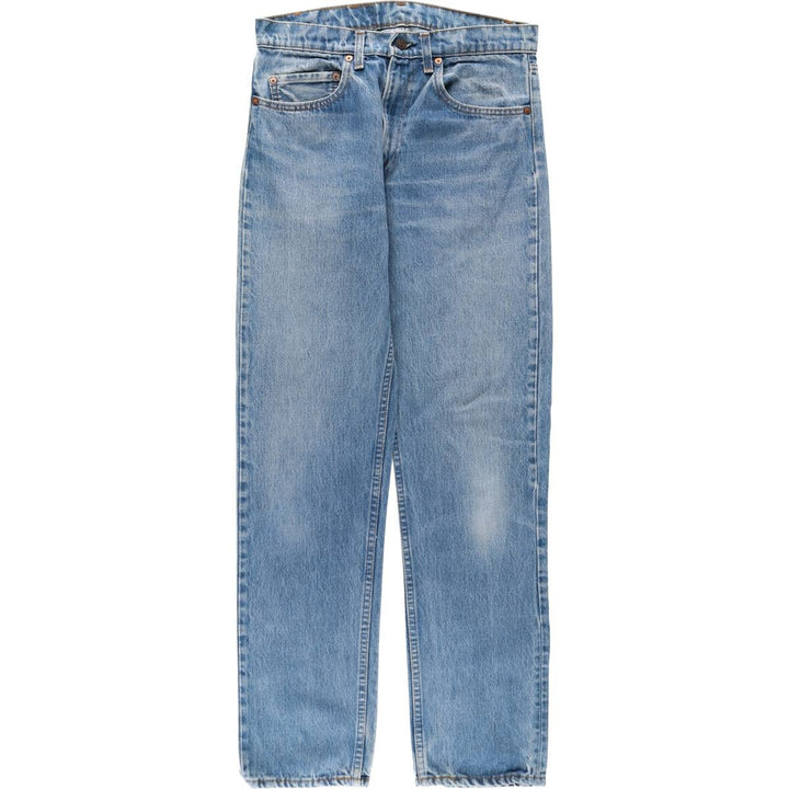 80'S Levi's 505-0217 Tapered Denim Pants Made in USA Men's W31 Vintage cotton blue type Vintage Second Hand