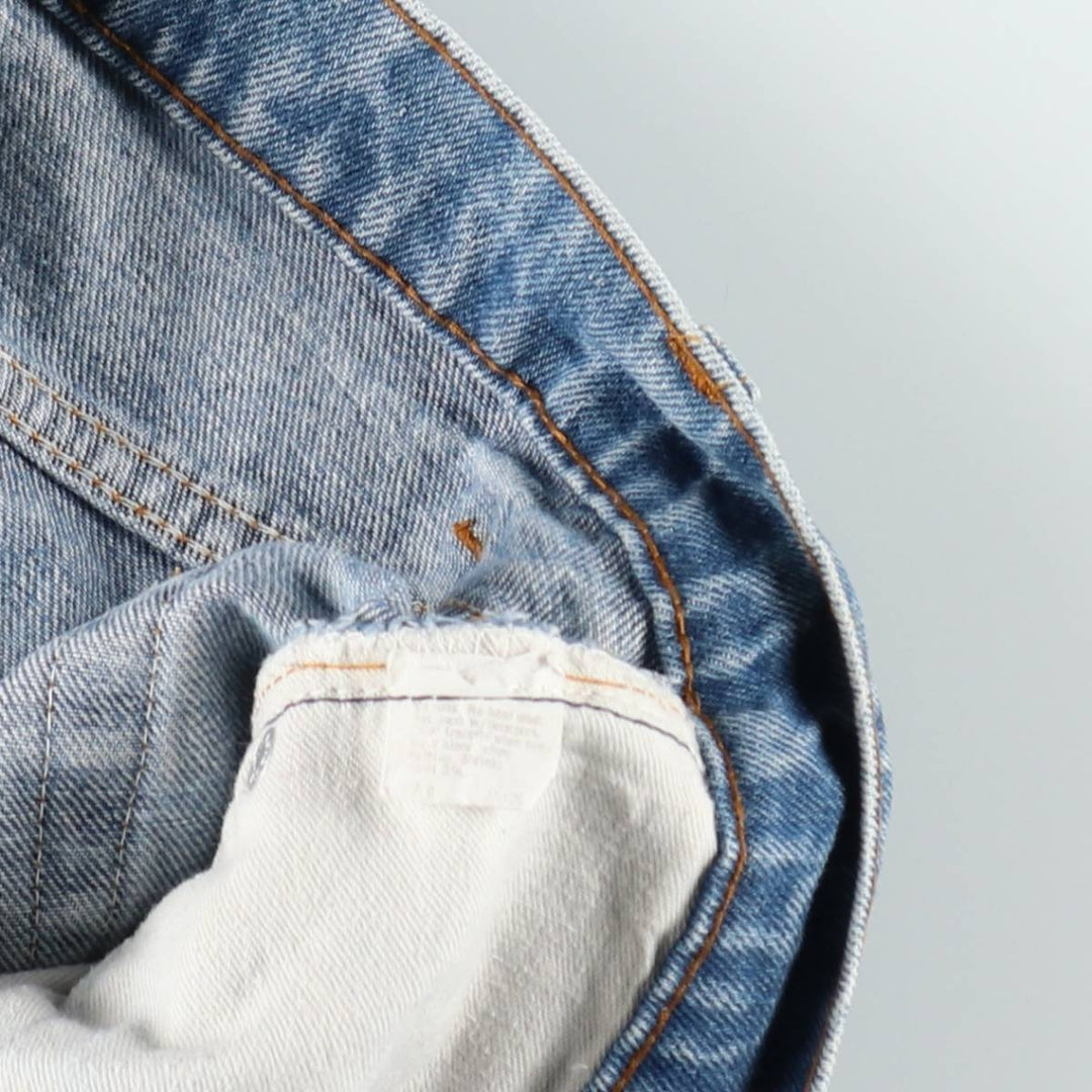 80'S Levi's 505-0217 Tapered Denim Pants Made in USA Men's W31 Vintage cotton blue type Vintage Second Hand