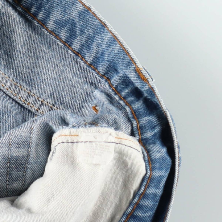 80'S Levi's 505-0217 Tapered Denim Pants Made in USA Men's W31 Vintage cotton blue type Vintage Second Hand
