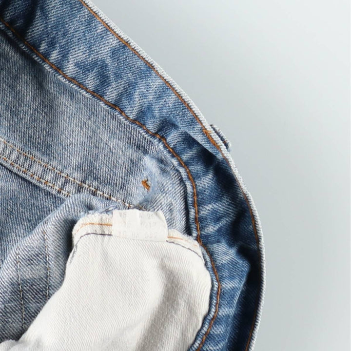 80'S Levi's 505-0217 Tapered Denim Pants Made in USA Men's W31 Vintage cotton blue type Vintage Second Hand